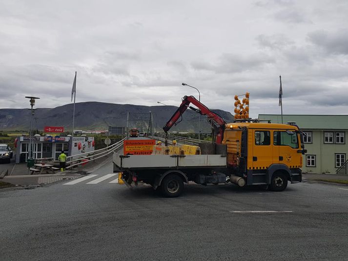 Brúin verður lokuð til að minnsta kosti 20. ágúst.