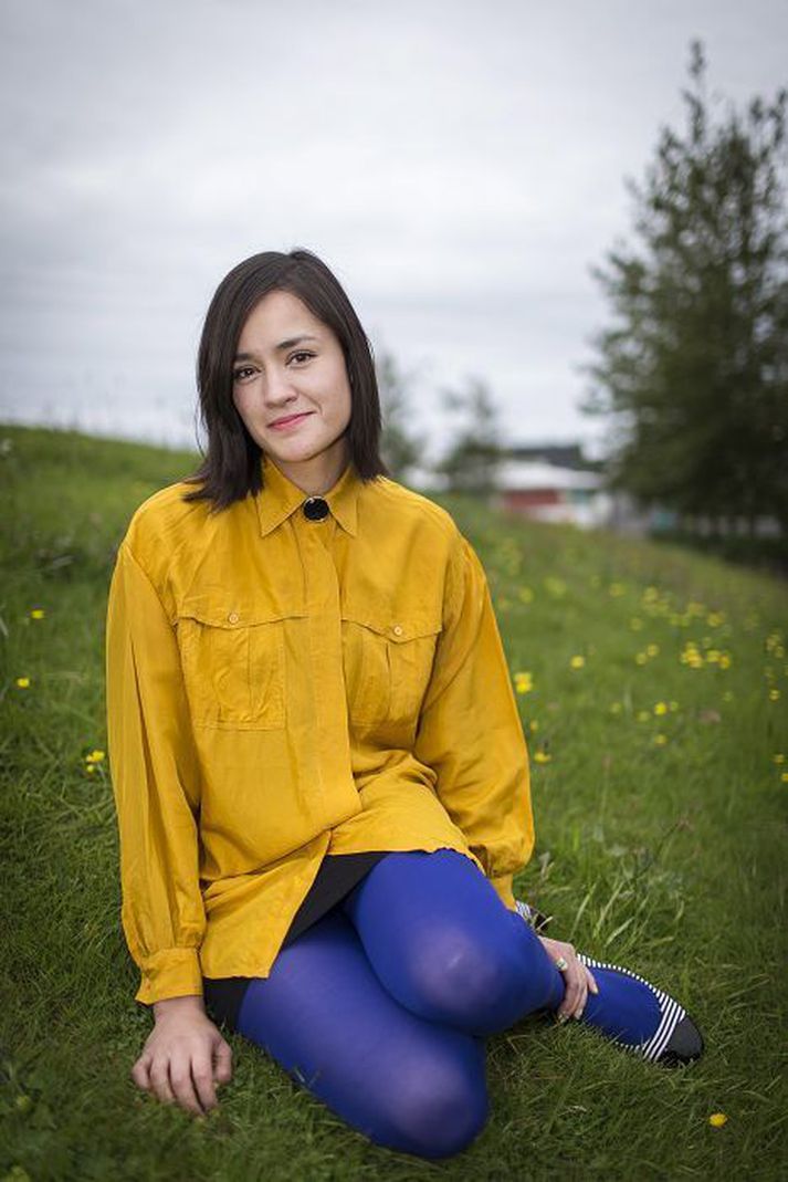 Karen Briem lýkur mastersnámi í búningahönnun frá London University of the Arts en hún verður fyrsti Íslendingurinn til að ljúka mastersnámi við deildina.Fréttablaðið/vilhelm