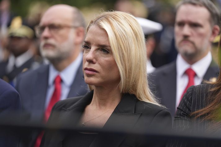 Pam Bondi, dómsmálaráðherra Bandaríkjanna.