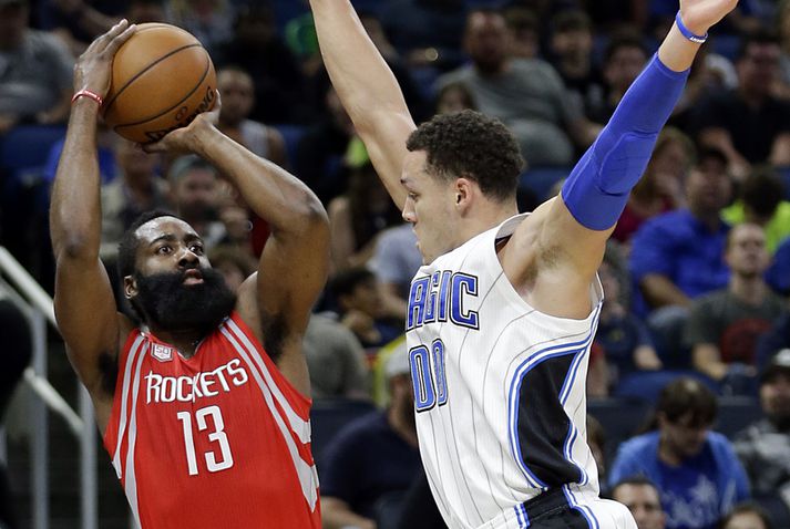 Harden hefur verið afar öflugur í liði Houston Rockets.