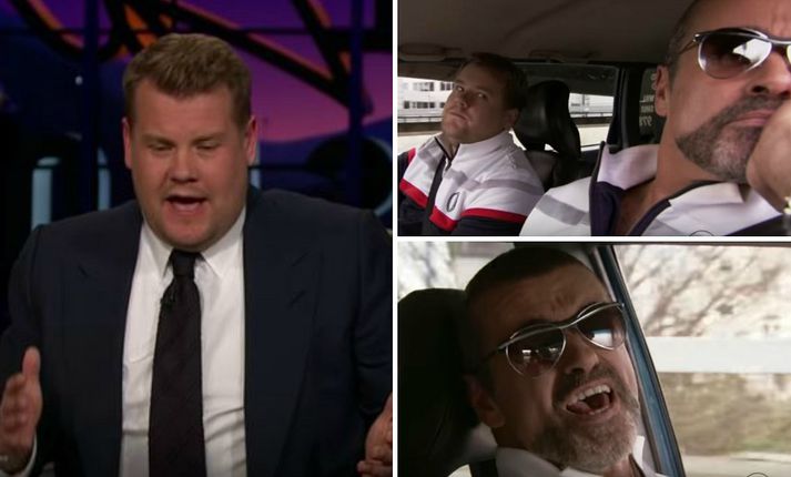 Corden dýrkaði George Michael.