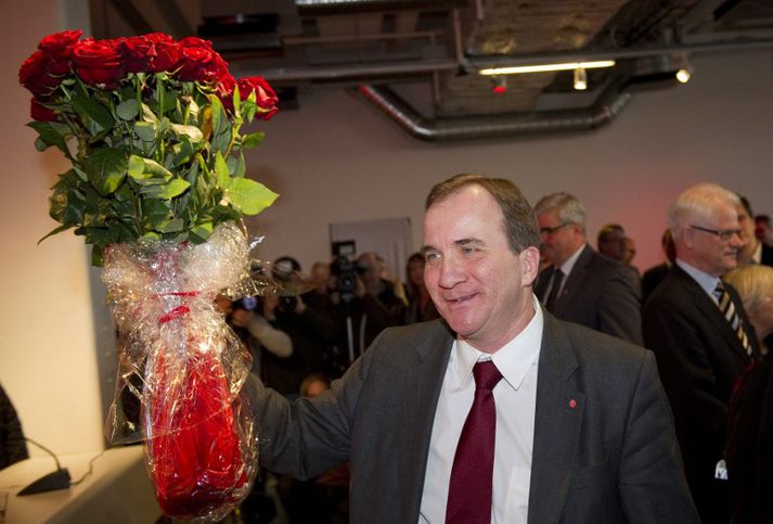 Skoðanakannanir benda til þess að Stefan Löfven, formaður sænskra Jafnaðarmanna, verði næsti forsætisráðherra Svíþjóðar. Þingkosningar fara fram í landinu þann 14. september.