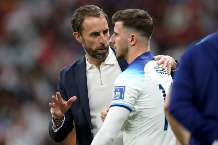 Gareth Southgate hefur án efa látið sína menn heyra það eftir leik. 