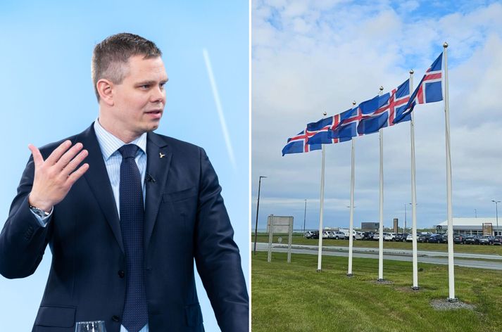 Nú má flagga allan sólarhringin frá maí til 15. ágúst.