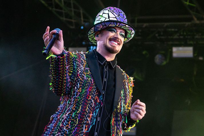 Ísland verður kannski ekki með í Eurovision en Boy George verður það.