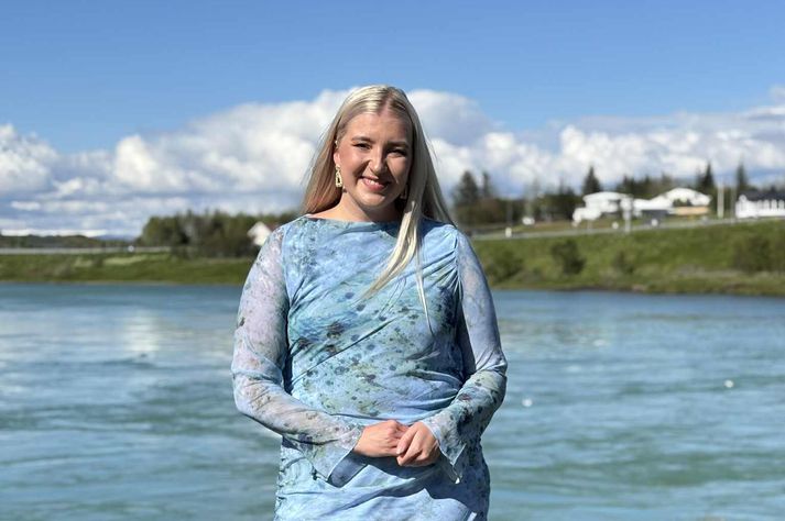 Ingveldur Anna Sigurðardóttir, nýr þingmaður Sjálfstæðisflokksins, nýtur sín best á Suðurlandsundirlendinu.