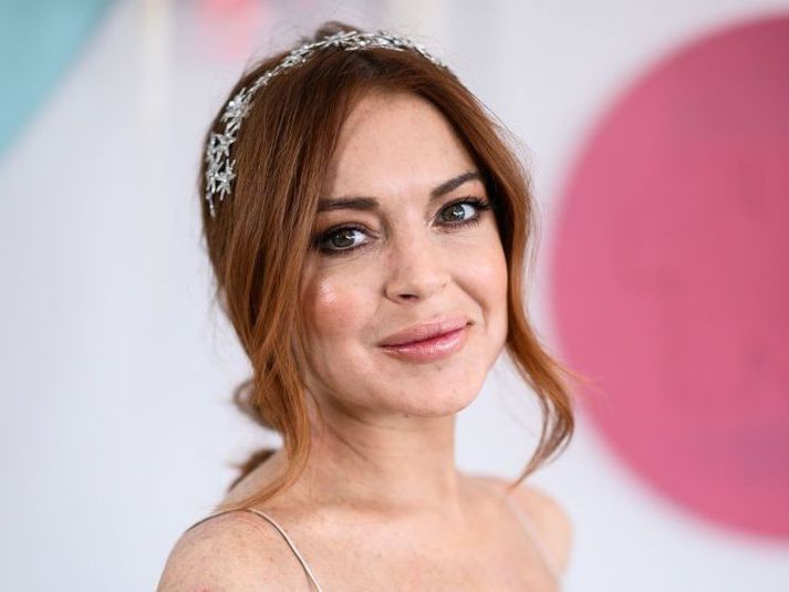 Aðdáendur Lindsay Lohan geta glaðst yfir því að hún hefur snúið aftur á hvíta tjaldið.