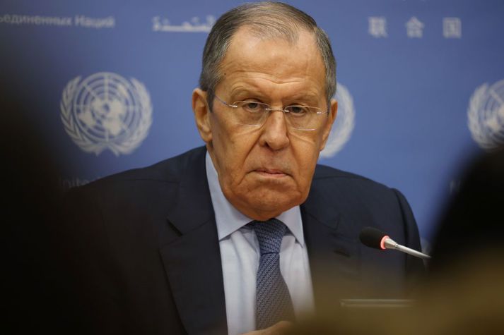 Sergei Lavrov, utanríkisráðherra Rússlands.