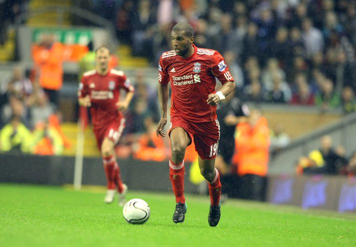 Ryan Babel í leik með Liverpool.
