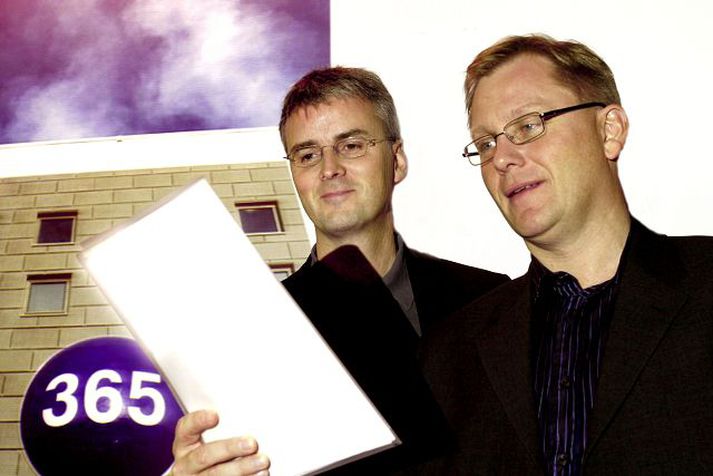Ari Edwald og Viðar Þorkelsson. 365 skilaði sínu besta uppgjöri frá upphafi á fimmtudag