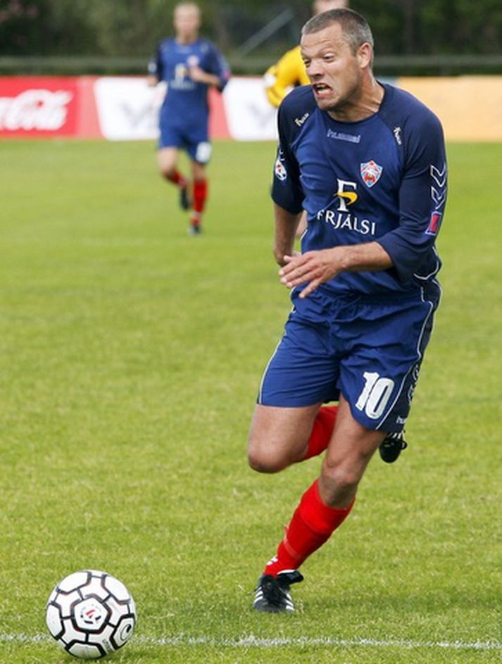 Helgi Sigurðsson í leik með Val.