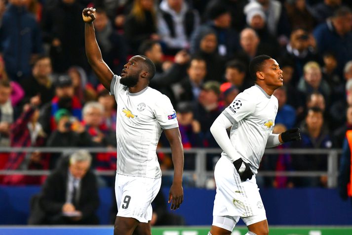 Romelu Lukaku og Anthony Martial skoruðu báðir í kvöld.