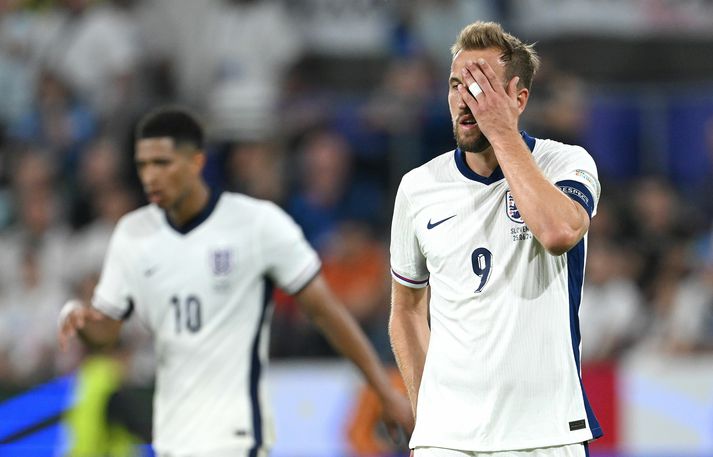 Harry Kane hefur ekki fundið sig á EM.