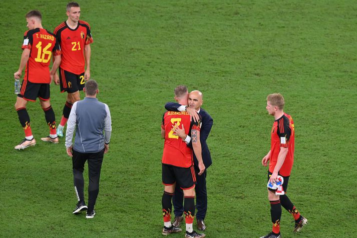 Kevin De Bruyne og Toby Alderweireld hafa verið lykilmenn Belgíu í stjóratíð Roberto Martinez.