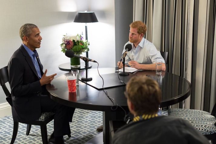 Obama ræddi við Harry bretaprins í þættinum Today á BBC Radio 4.