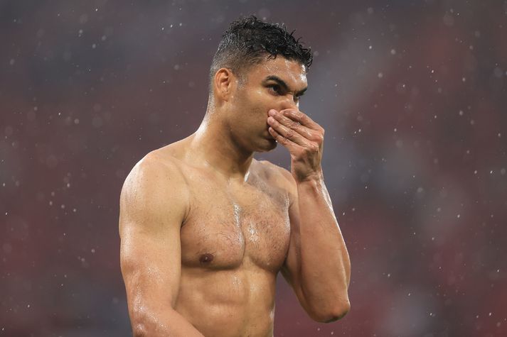 Casemiro vill eflaust gleyma síðustu leikjum sínum fyrir Manchester United sem fyrst.