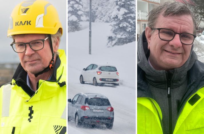 G. Pétur Matthíasson, hjá Vegagerðinni, og Hjalti J. Guðmundsson, hjá Reykjavíkurborg, segja unnið að því að greina hvað hafi farið úrskeiðis við mokstur og hálkuvarnir þennan mikla snjódag við lok síðasta mánaðar. 