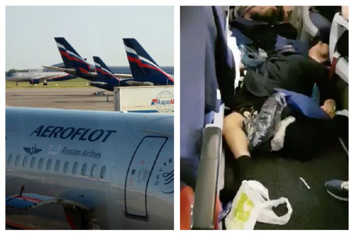 Minnst 27 manns slösuðust þegar flug rússneska flugfélagsins Aeroflot frá Moskvu til Bangkok lenti í sérstaklega slæmri ókyrrð.