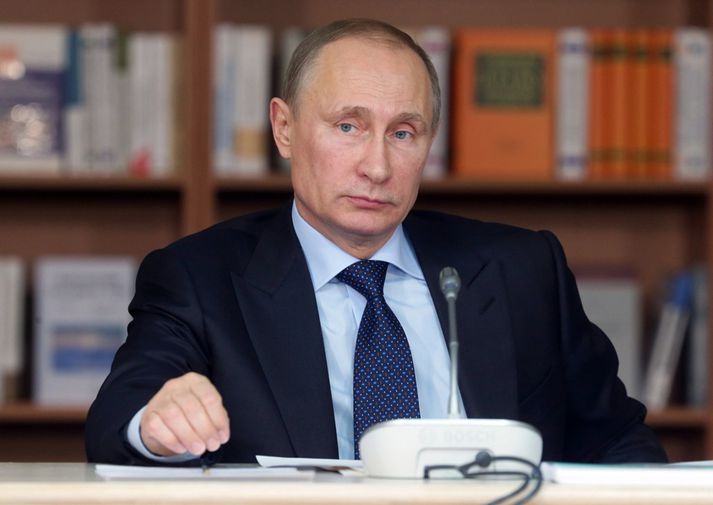 Vladimír Pútín Rússlandsforseti.