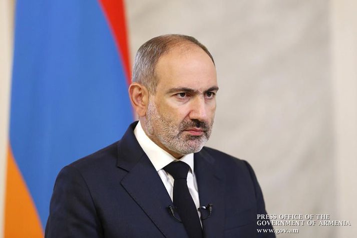 Armenski forsætisráðherrann Nikol Pashinyan.