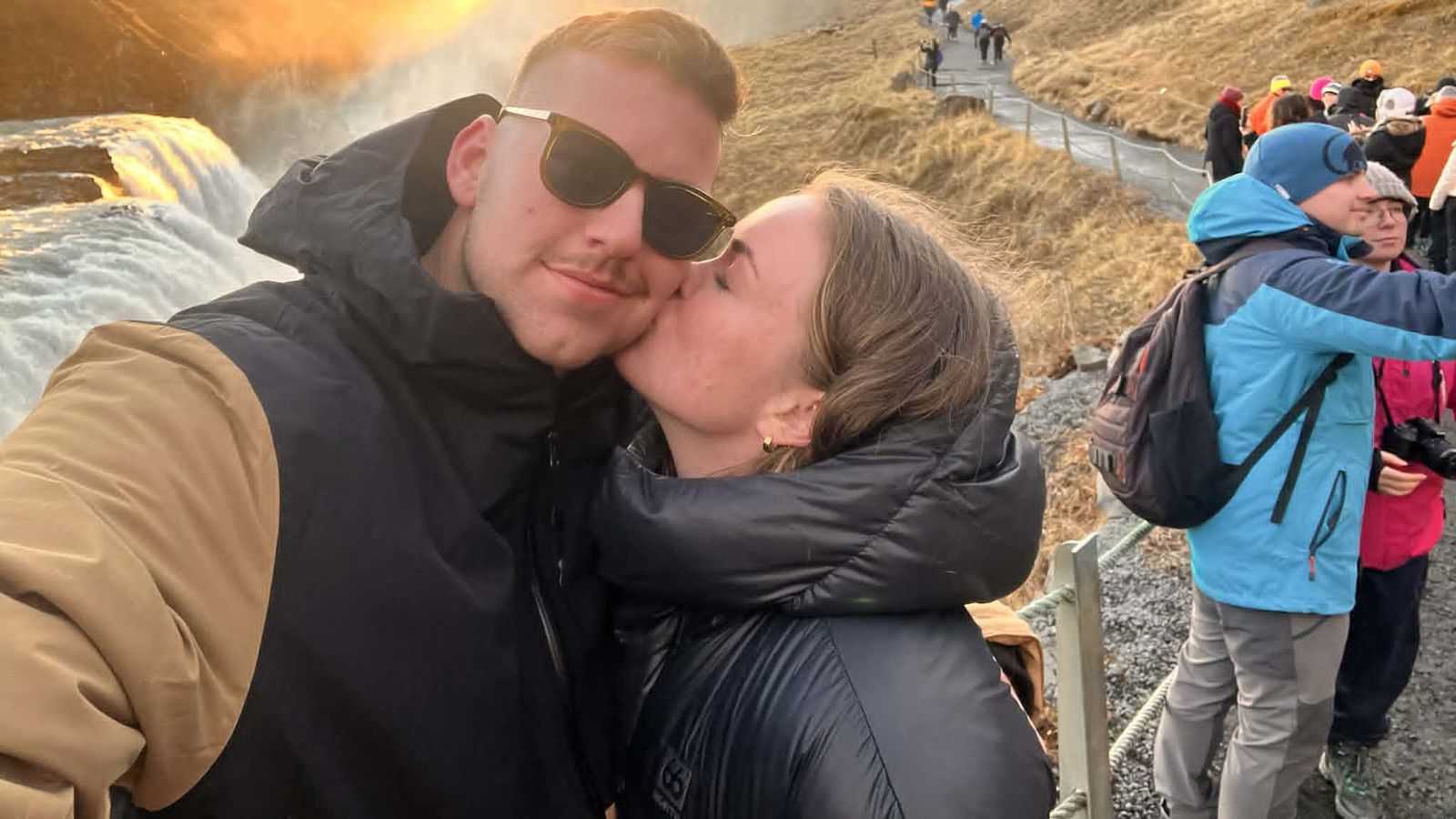 Fann ástina á Tinder og endaði í Texas