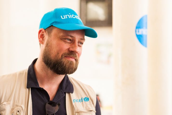Bergsteinn Jónsson hóf störf hjá UNICEF á Íslandi árið 2006.