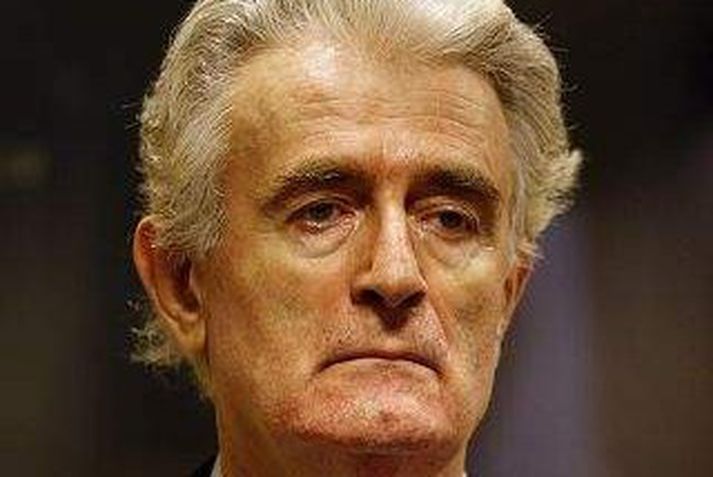 Er sakaður um þjóðarmorð í Serbíu milli 1992 og 1995.