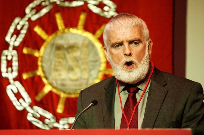 Gylfi Arnbjörnsson, forseti ASÍ.