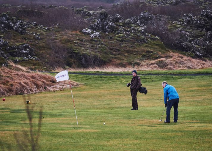 Meira en 63 þúsund Íslendingar eru skráðir í golfklúbb.
