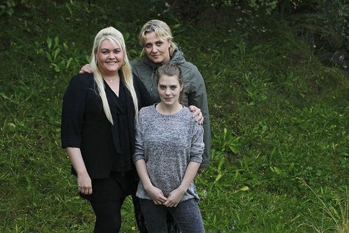 Þrír af fjórum meðlimum hópsins Matargjafir. Frá vinstri: Jóhanna Bjarndís Arapinowicz, Lilja Guðmundsdóttir og Jóhanna Sigurðardóttir. Á myndina vantar Árdísi Pétursdóttur.