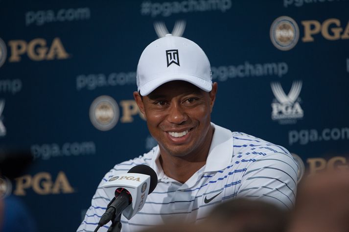 Tiger Woods léttur.