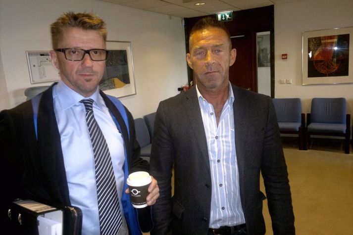 Sveinn Andri Sveinsson ásamt Ólafi  Vigni Sigurðssyni, eiganda DataCell.