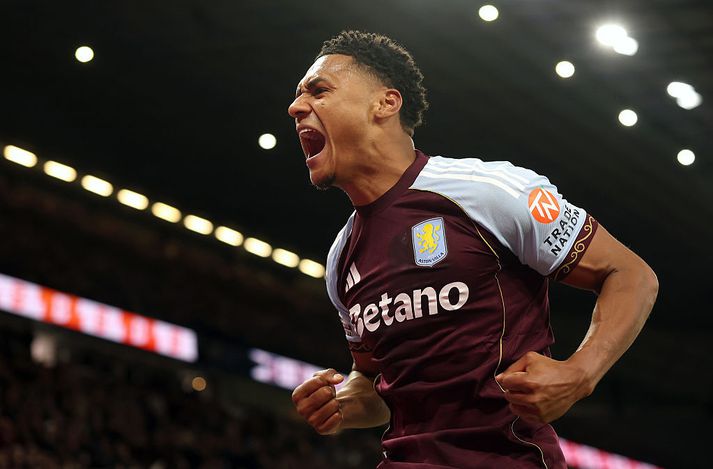 Ollie Watkins skoraði tvö mörk í kvöld.