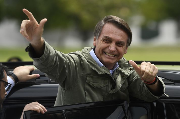 Bolsonaro er væntanlega sáttur.