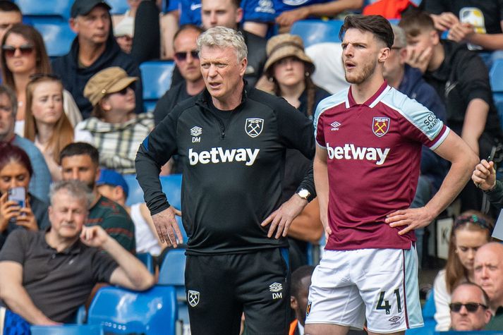 David Moyes vonast til að Declan Rice verði áfram hjá West Ham, en gerir sér fulla grein fyrir því að það séu góðar líkur á því að hann fari.