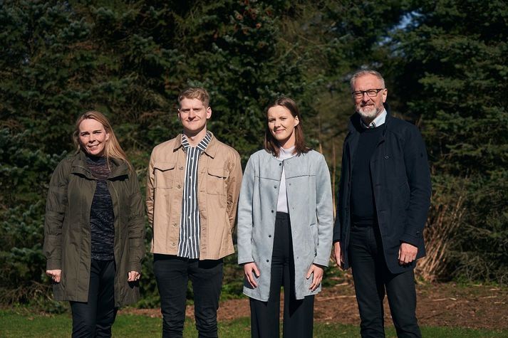 Sigríður Ólafsdóttir, Ingvar Þóroddsson, Draumey Ósk Ómarsdóttir og Eiríkur Björn Björgvinsson.