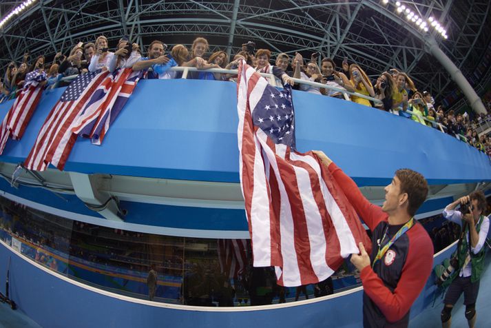 Michael Phelps er sigursælasti íþróttamaður allra tíma á Ólympíuleikum.