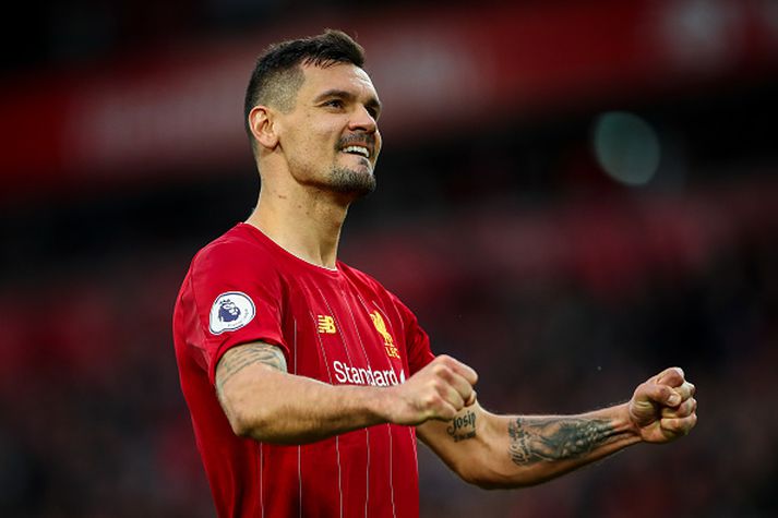 Dejan Lovren, varnarmaður Liverpool.