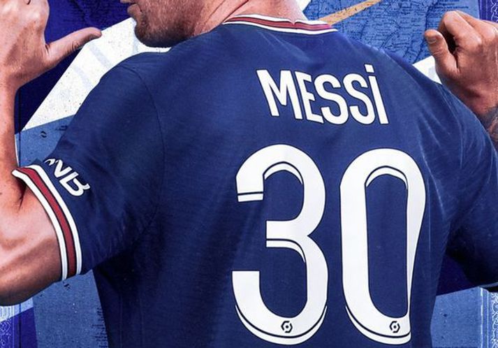 Messi mun klæðast treyju númer 30 hjá PSG.