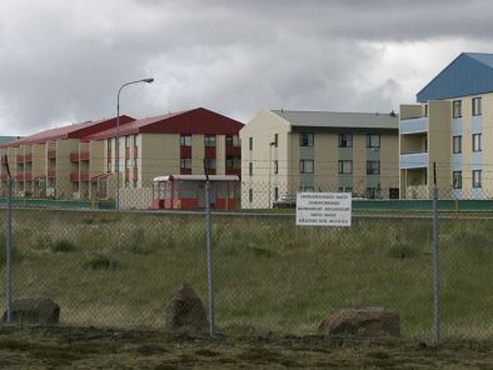 Frá gamla varnarsvæðinu á Vallarheiði sem nú heitir Ásbrú.