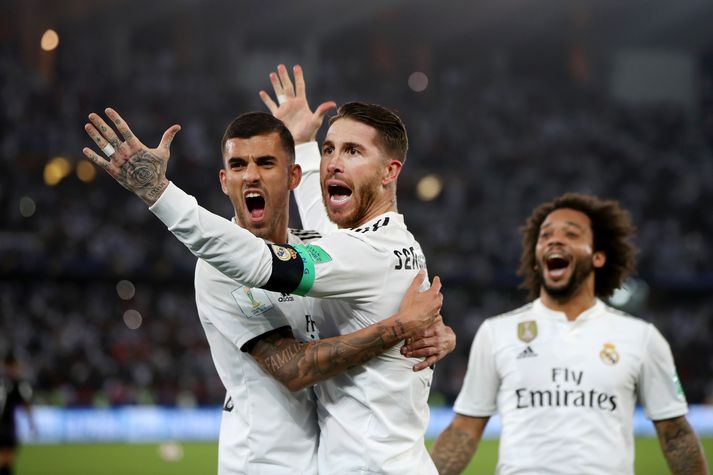 Ramos, Marcelo og Ceballos eru leikmenn Real.