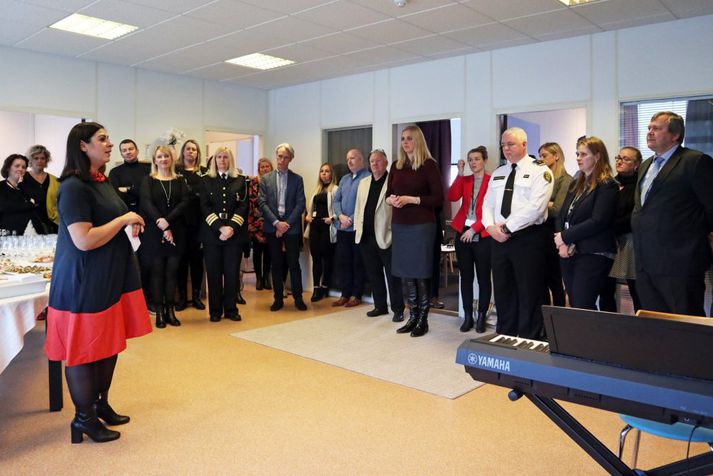 Útibú Barnahúss á Akureyri var opnað formlega í morgun.