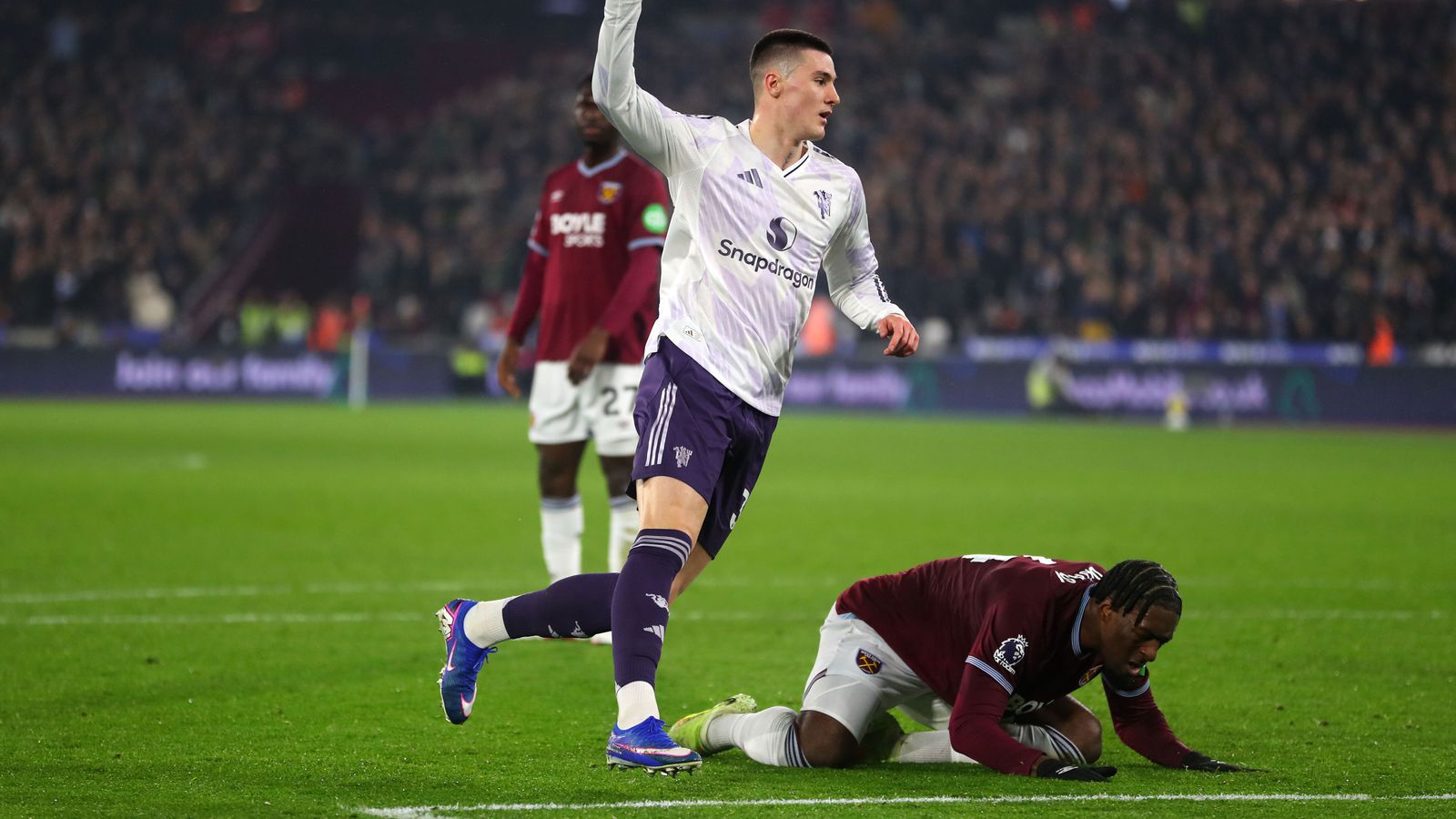 Engin klipping því Manchester United gerði jafn­tefli