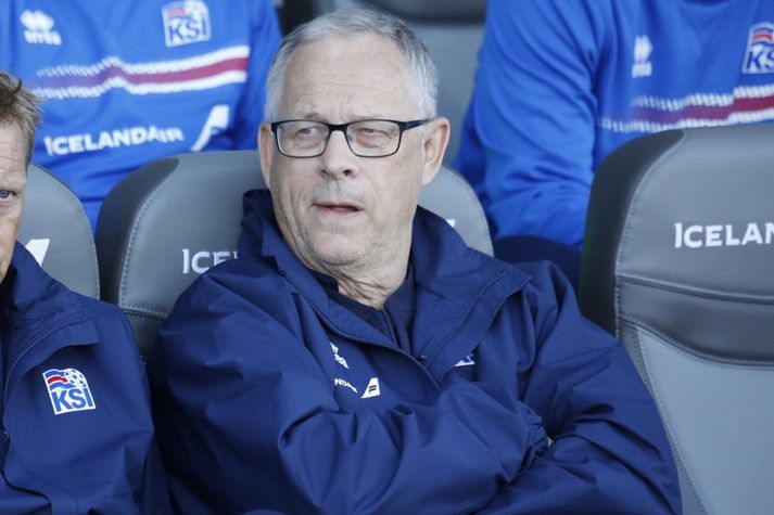 Lars Lagerbäck kvaddi Ísland í kvöld.