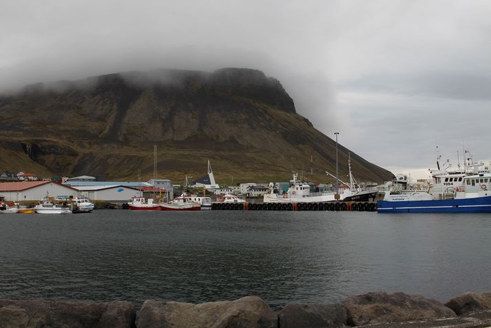 Frá Ólafsvík. Slit ljósleiðarans hefur áhrif á nettengingu á öllu Snæfellsnesi. 