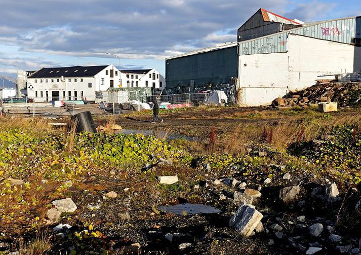 Ekki hafa verið lagðar dagsektir á lóðina við Vesturgötu 64 og Seljaveg 2 vegna þess að úrbótum var lofað á fundi í vor. Eigandi Seljavegar hefur staðið við framkvæmdir en ekki eigandi Vesturgötu, og stendur því til að setja dagsektarferli í gang. fréttablaðið/valli