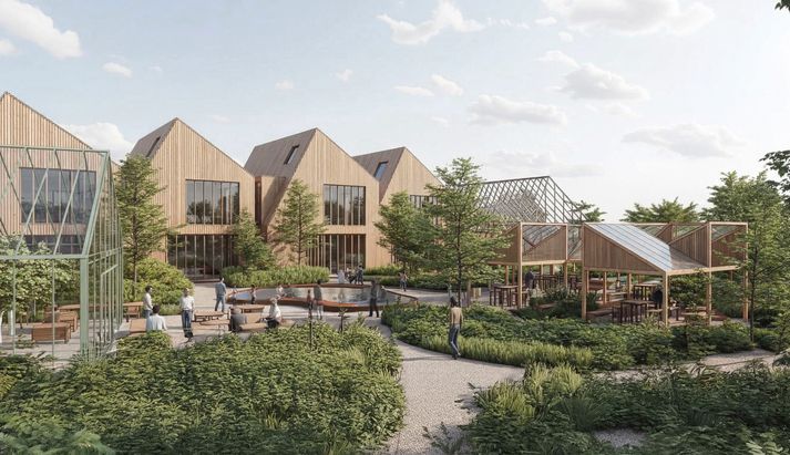 +I umsögn segir að hugmyndafræði tillögunnar sé mjög góð, heildstæð og með sterka tengingu við náttúru og útivistarsvæði Kópavogsdals.