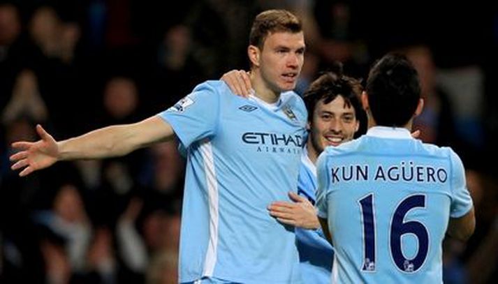 Dzeko kom til City árið 2011 og hefur skorað 30 mörk í 76 leikjum fyrir félagið.