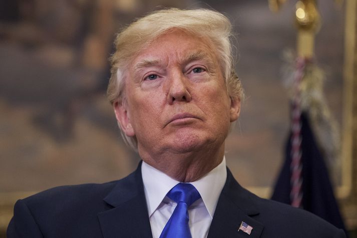 Donald Trump, forseti Bandaríkjanna.
