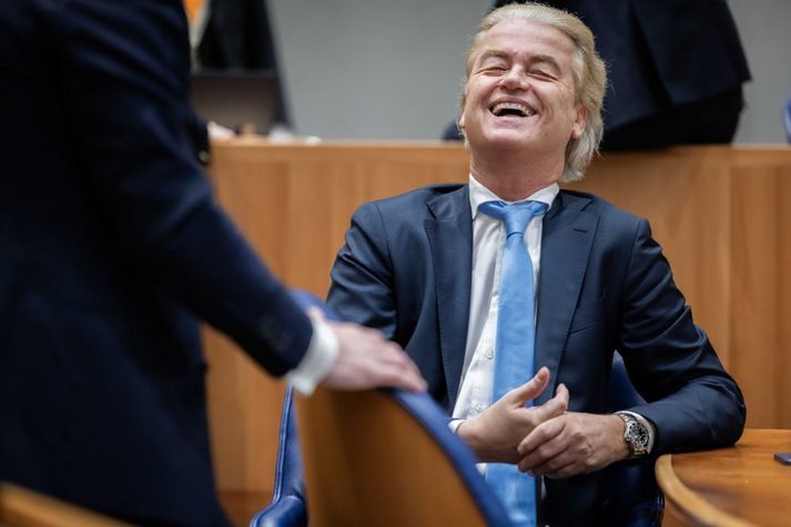  Geert Wilders, leiðtogi Frelsisflokksins í Hollandi, sem vann kosningasigur á dögunum.